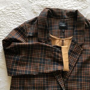 Liverpool Los Angeles Fall Plaid Blazer